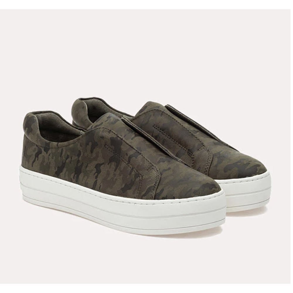 J/SLIDES WOMEN'S HEIDI LEATHER SNEAKER
